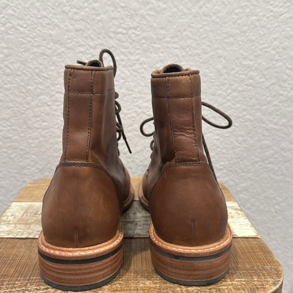 Nisolo Amalia Leather Combat Boots  Size 9.5 - Picture 6 of 9